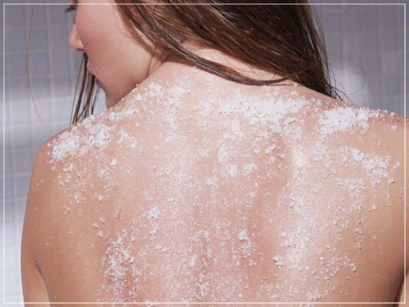 Активное очищение кожи спины