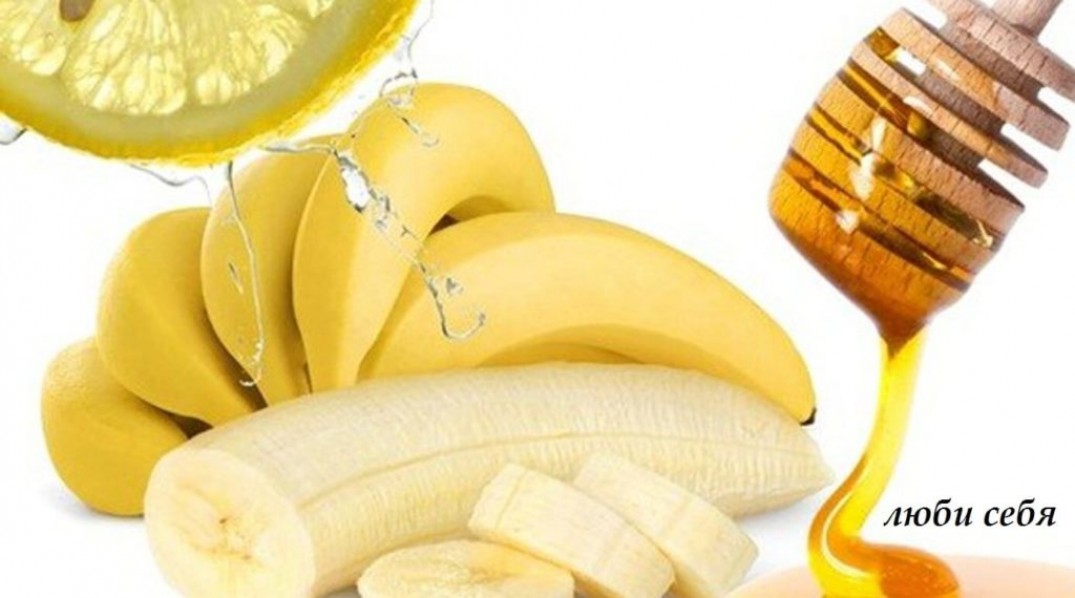 Маска для сухой кожи лица с бананом и молоком