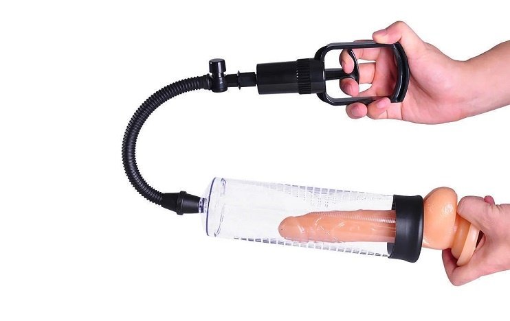 Vacuum Cup Handle Male Penis Extender Stretcher Pump Hanger Enlargement Us Stock